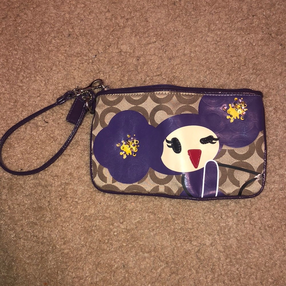Violette Coach Wristlet